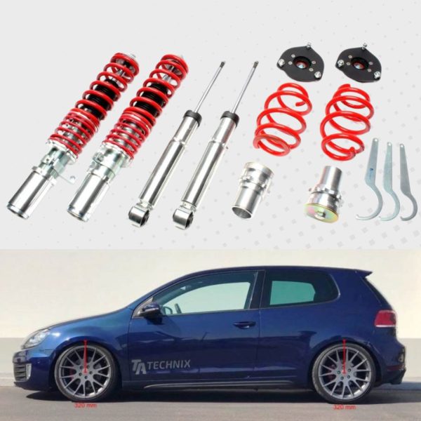 Duboko podesivi ovjes – Gewinde VW Golf 5/6 - Slika 2