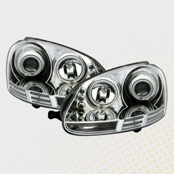Angel eyes farovi VW Golf 5 03-09 CCFL krom