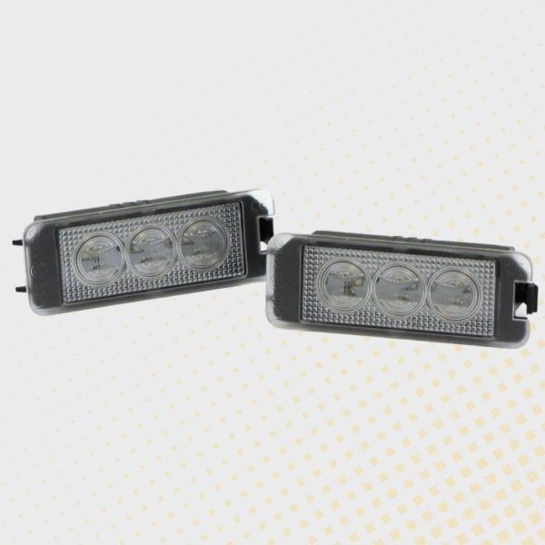LED svjetlo registarske tablice s kućištem VW Golf 6