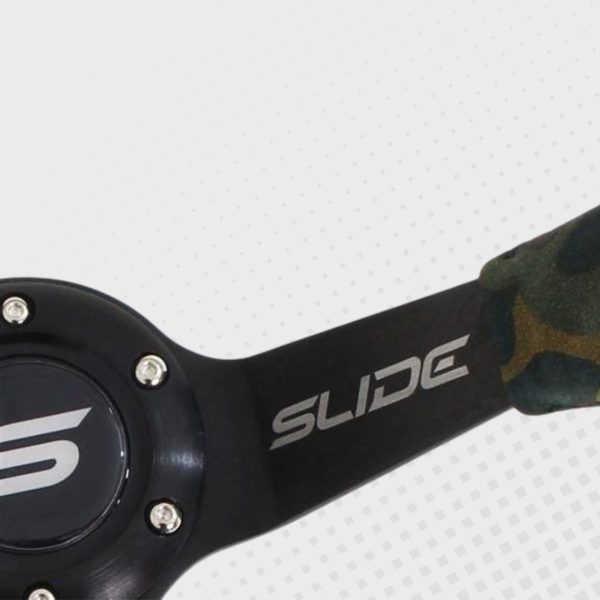 Duboki volan SLIDE Camo Brušena koža 350mm 80mm - Slika 2