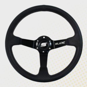 Duboki volan SLIDE Carbon Black 350mm 90mm