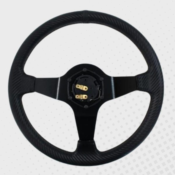 Duboki volan SLIDE Carbon Black 350mm 90mm - Slika 3