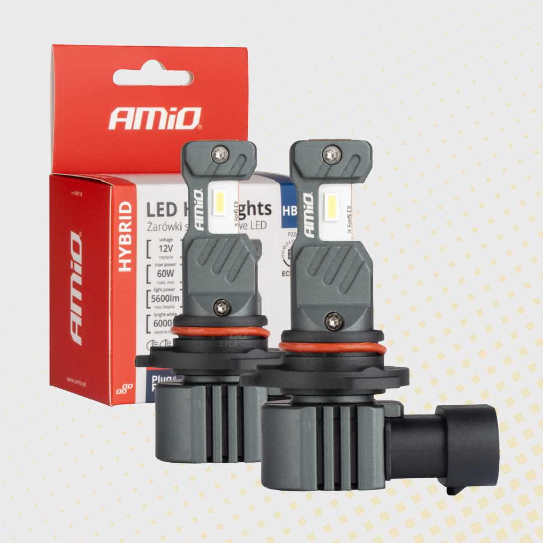 Amio LED Žarulje HB4 9006 Hybid CAN-BUS